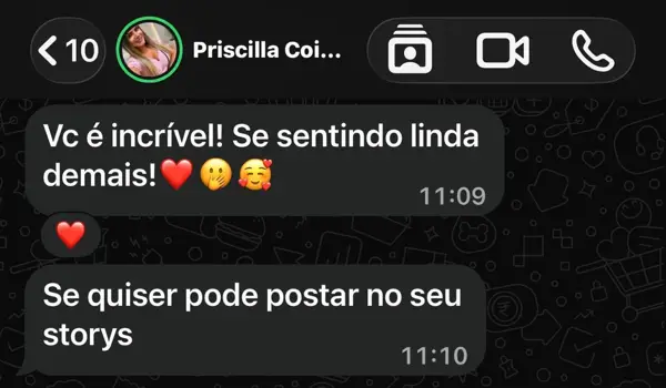 Depoimento real de paciente 6